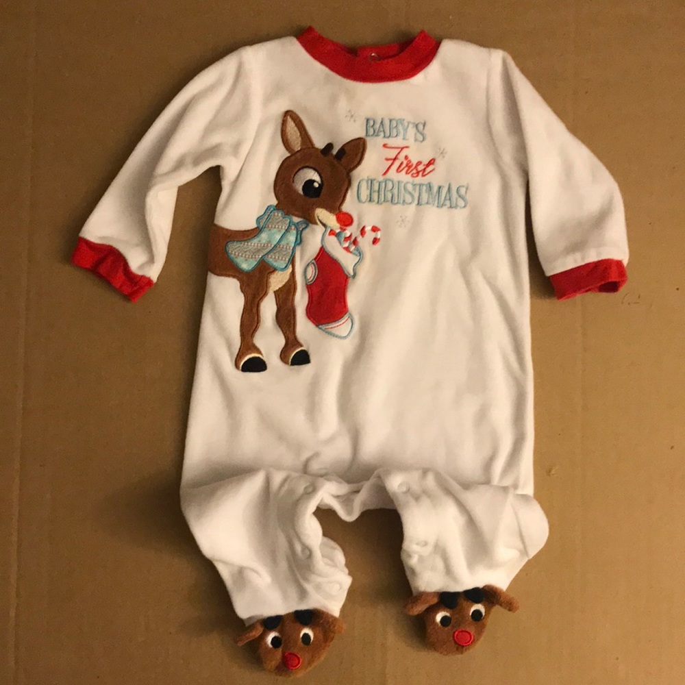 SOLD❌Fleece Christmas outfit